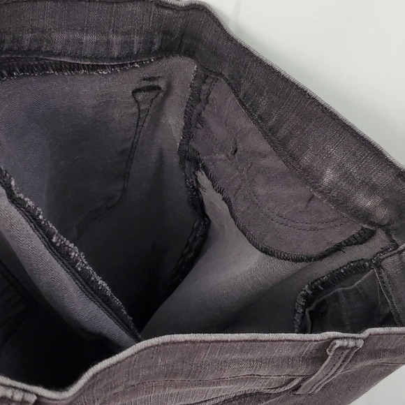 J BRAND Grey Dark Wash Mid-Rise Skinny Leg Jeans Size 26 - Picture 10 of 11
